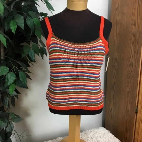 So XXL multi Color sweater tank - Picture 1 of 15